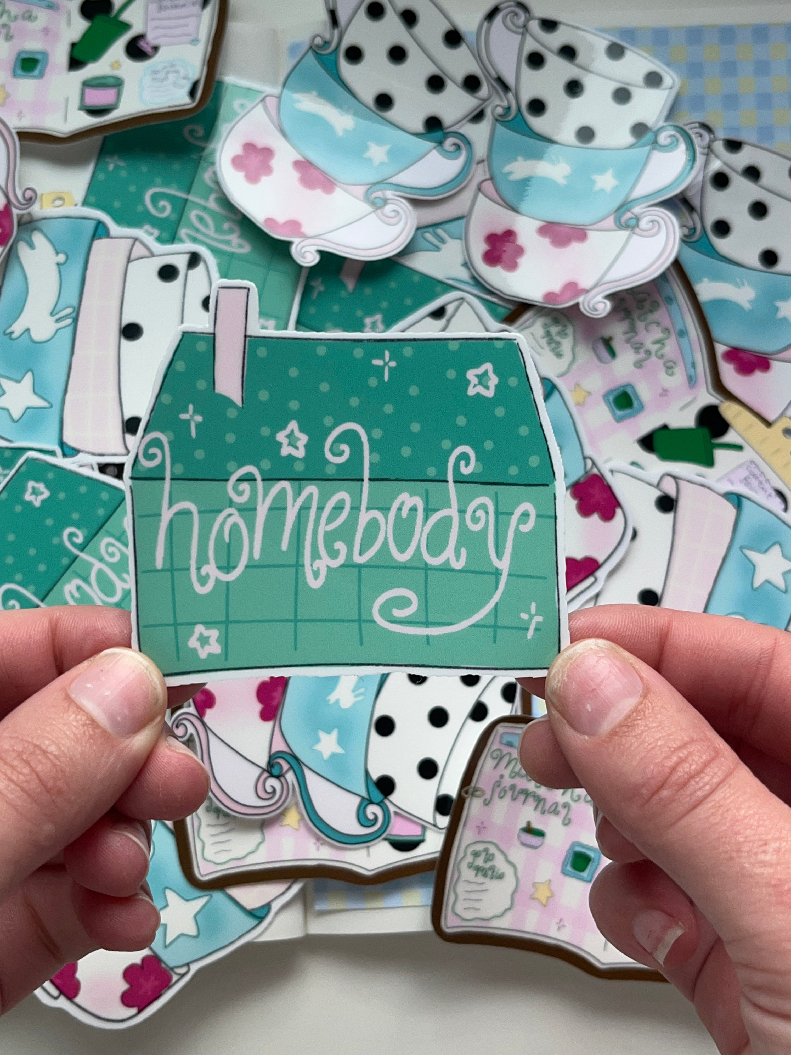 Homebody Sticker