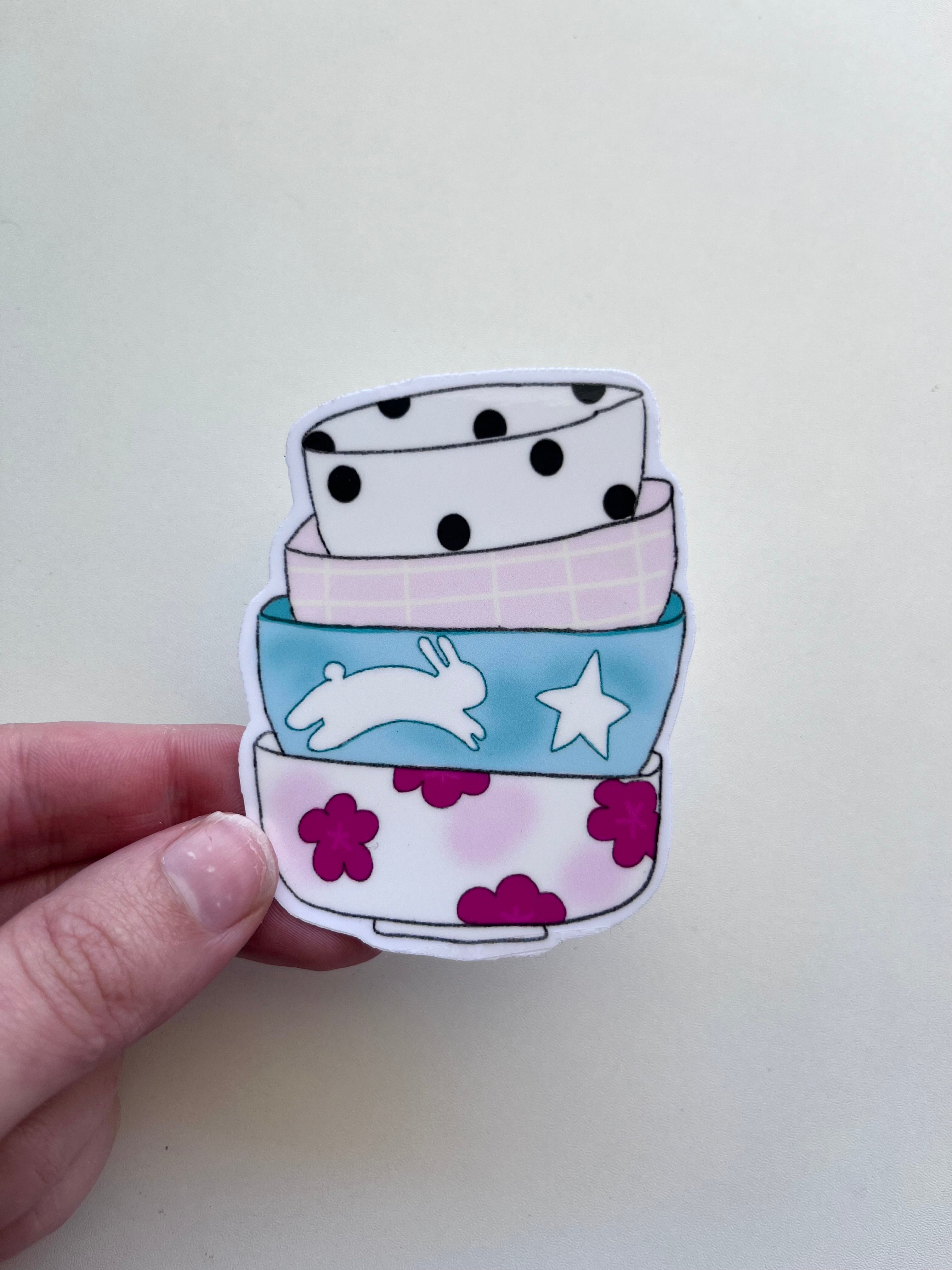 Dreamy bowls Sticker