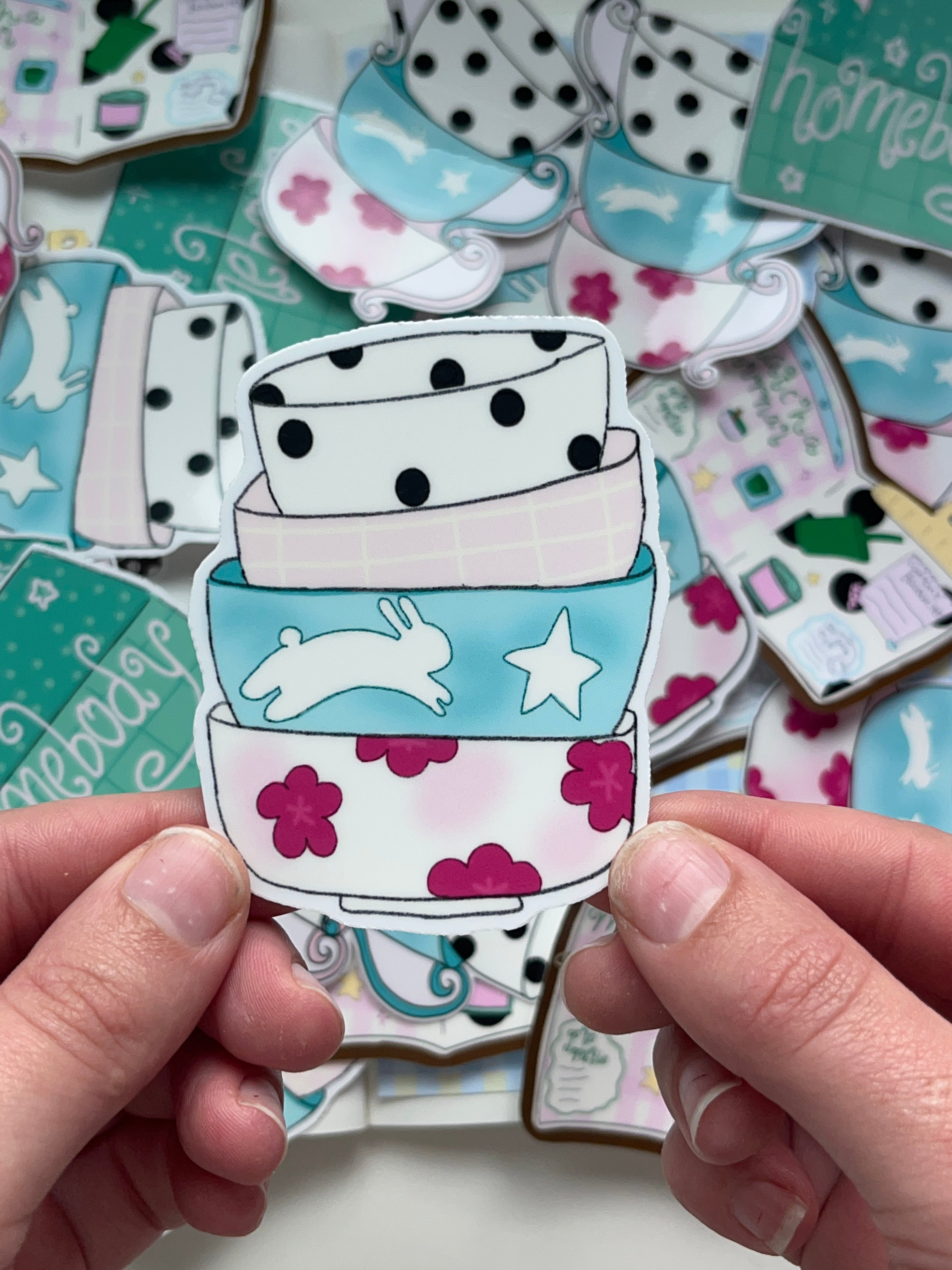 Dreamy bowls Sticker