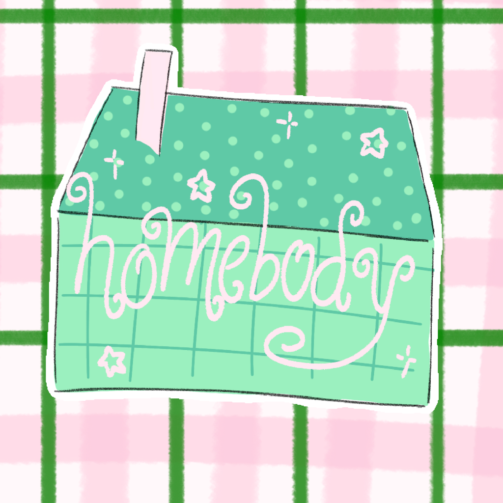 Homebody Sticker