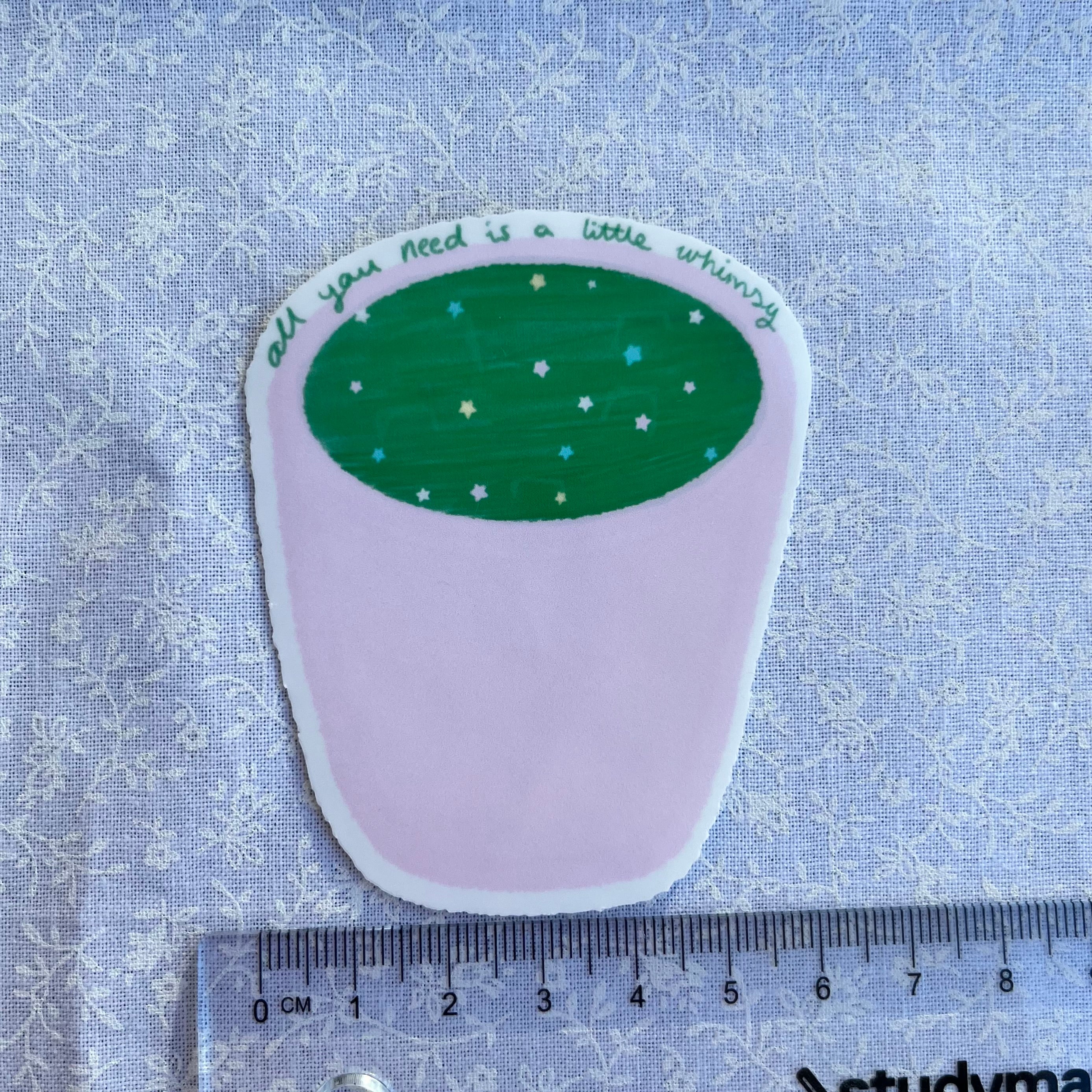 All you need is a little whimsy Sticker