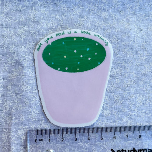 All you need is a little whimsy Sticker