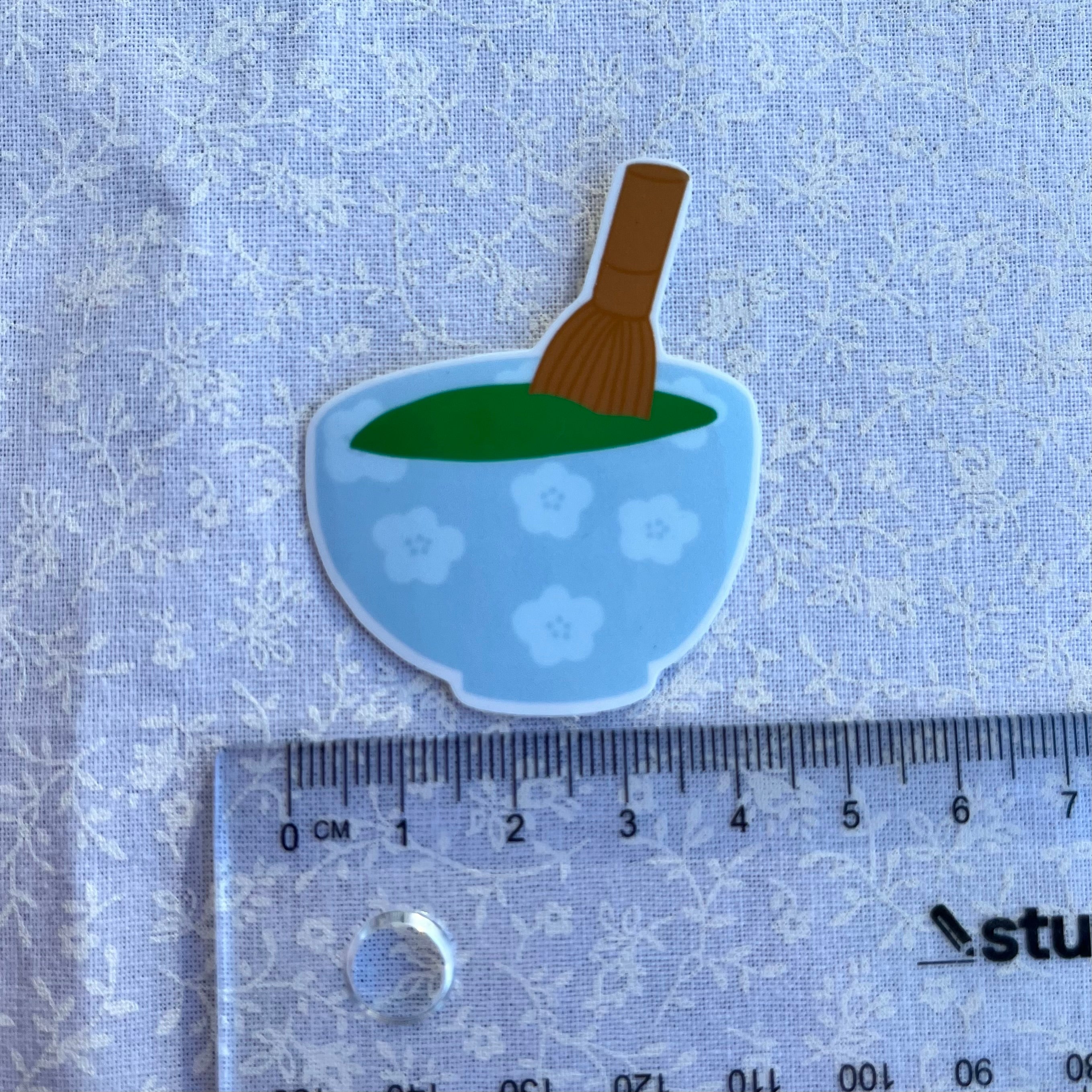 Whisking Matcha Sticker