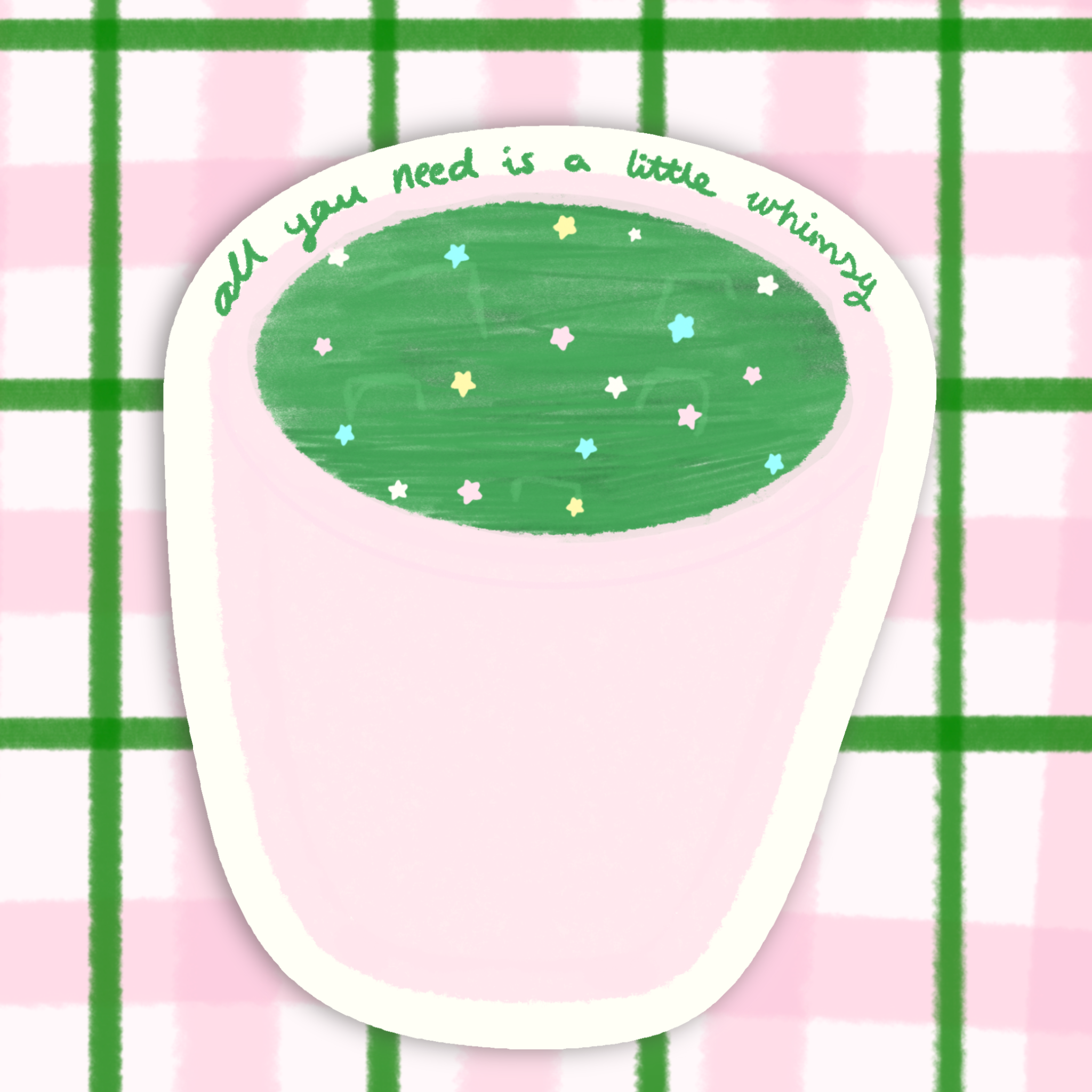 All you need is a little whimsy Sticker