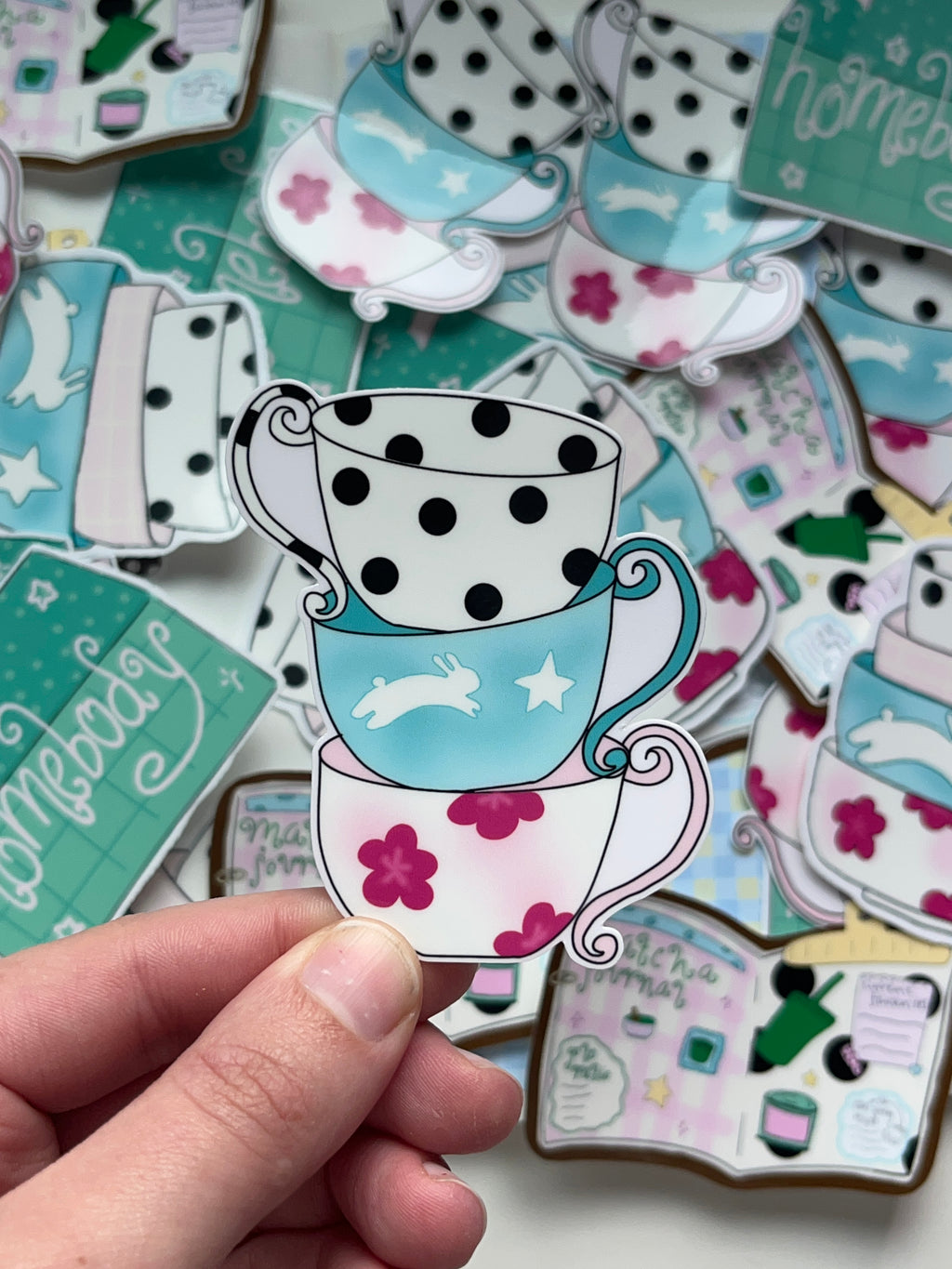 Dreamy mugs Sticker