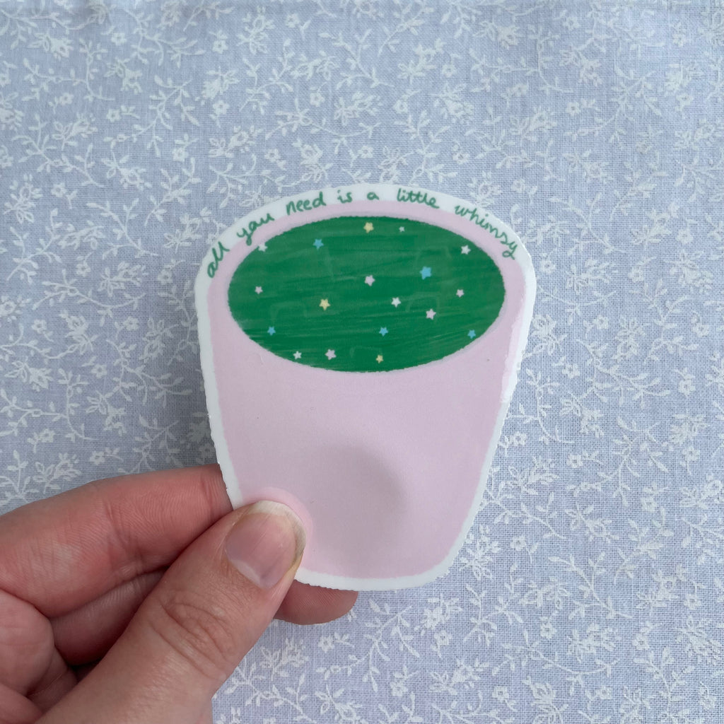 All you need is a little whimsy Sticker