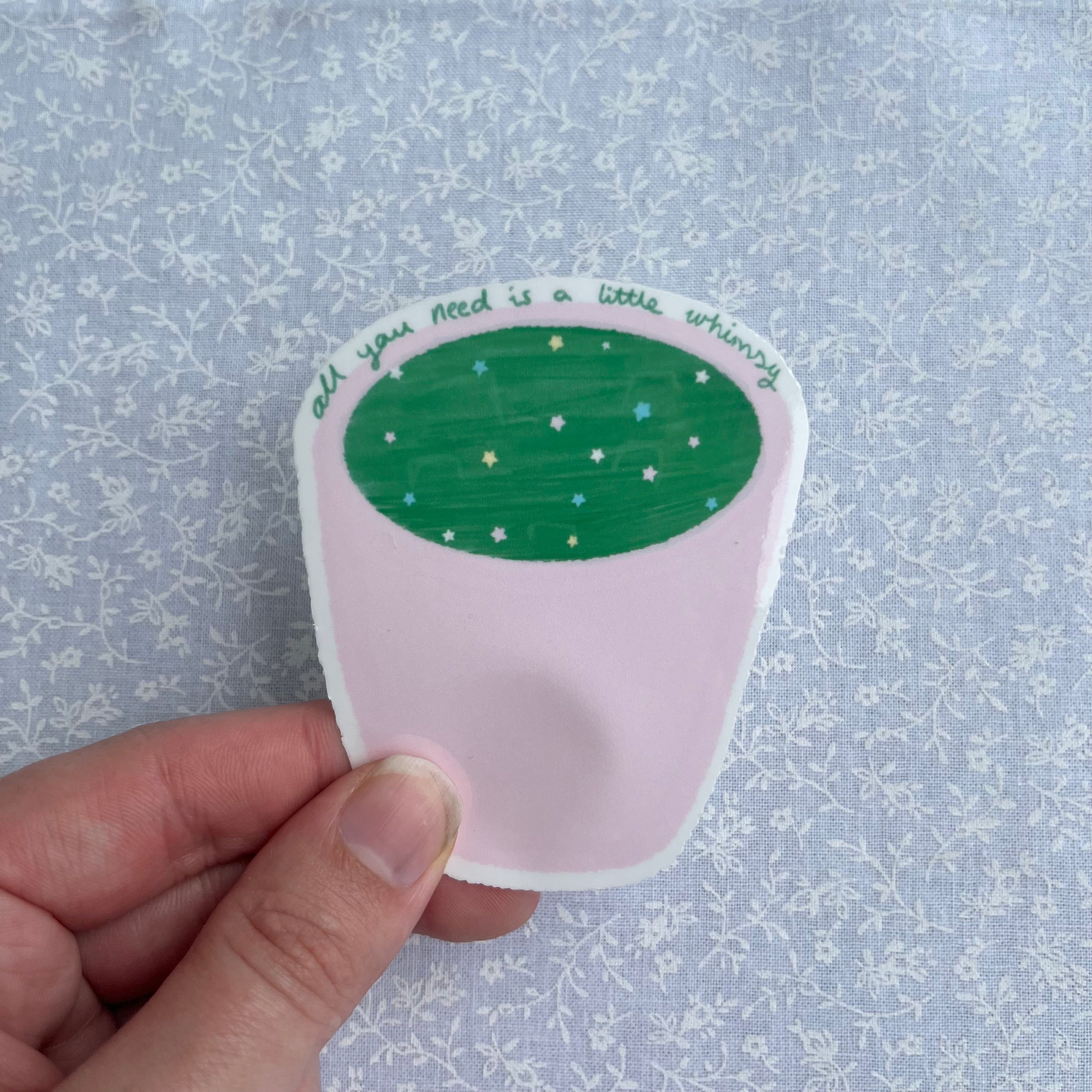 All you need is a little whimsy Sticker
