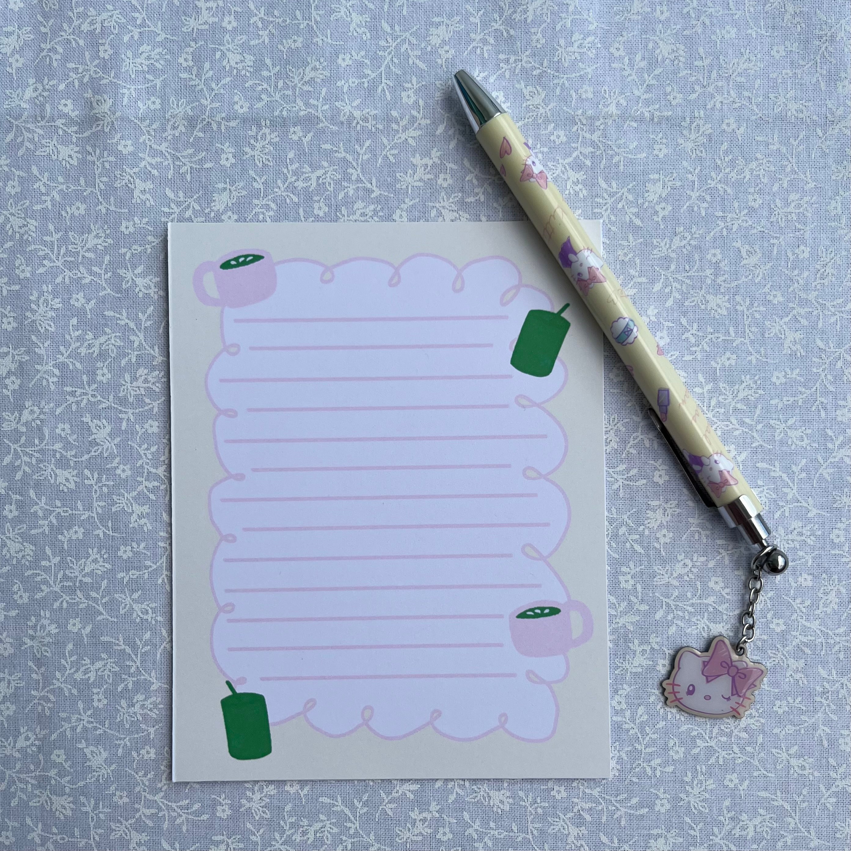 Matchaholic Notepad