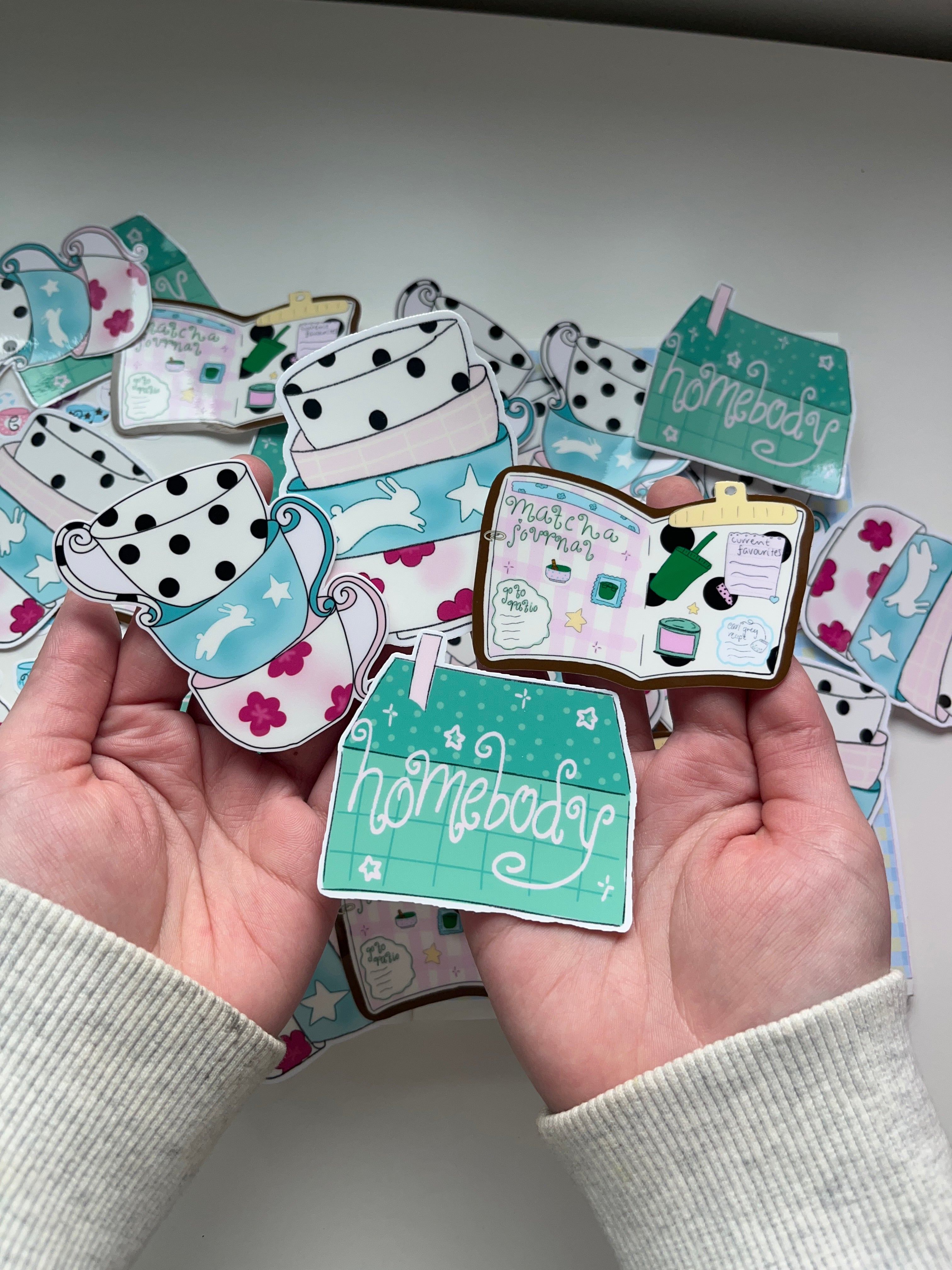 Dreamy mugs Sticker