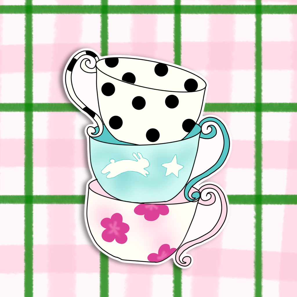 Dreamy mugs Sticker