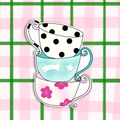 Dreamy mugs Sticker