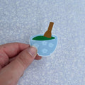 Whisking Matcha Sticker