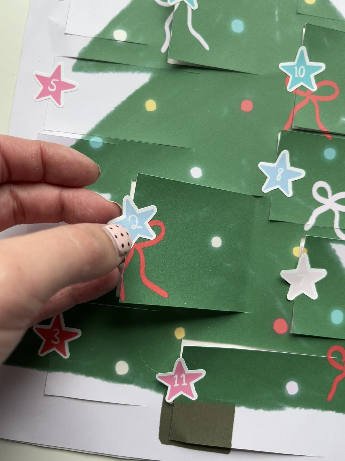 Lil's 12-day Sticker Advent Calendar