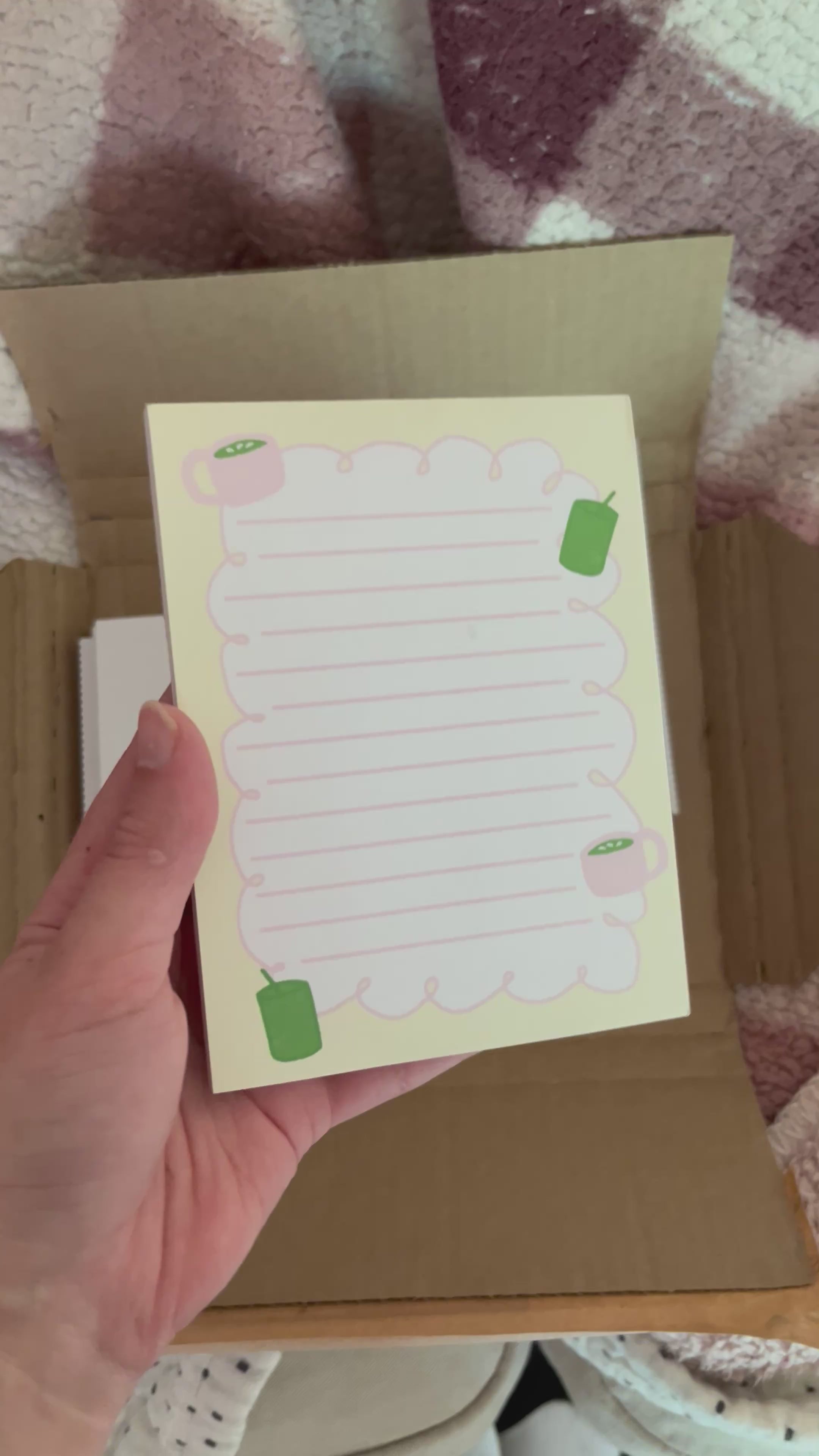 Matchaholic Notepad