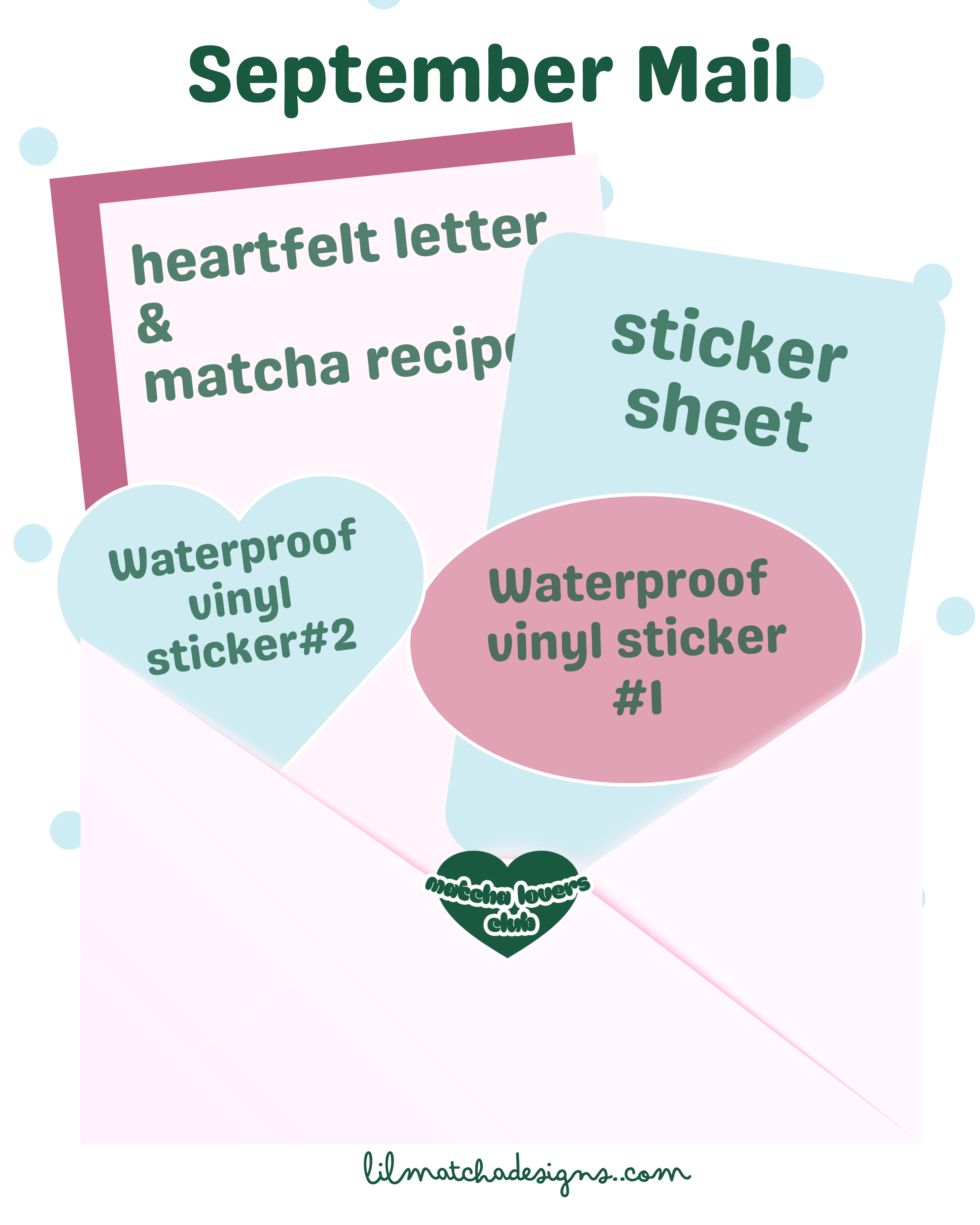 Matcha Lovers Mail Club (MONTHLY SUBSCRIPTION)
